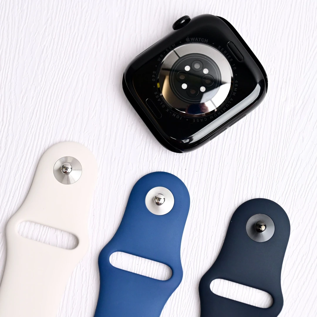 95新 Apple/苹果 苹果新款watch原装硅胶表带全新散装官方