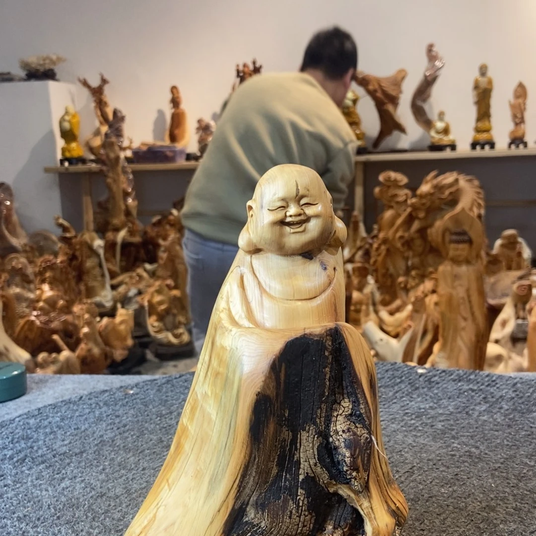 柏木（崖柏）太行崖柏根雕摆件