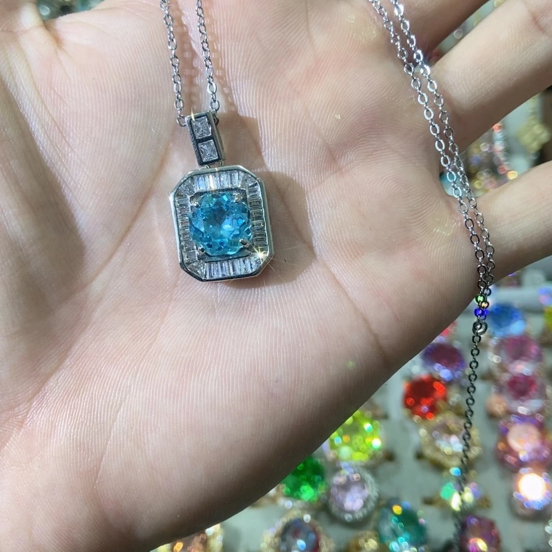 6锆石（处理）吊坠