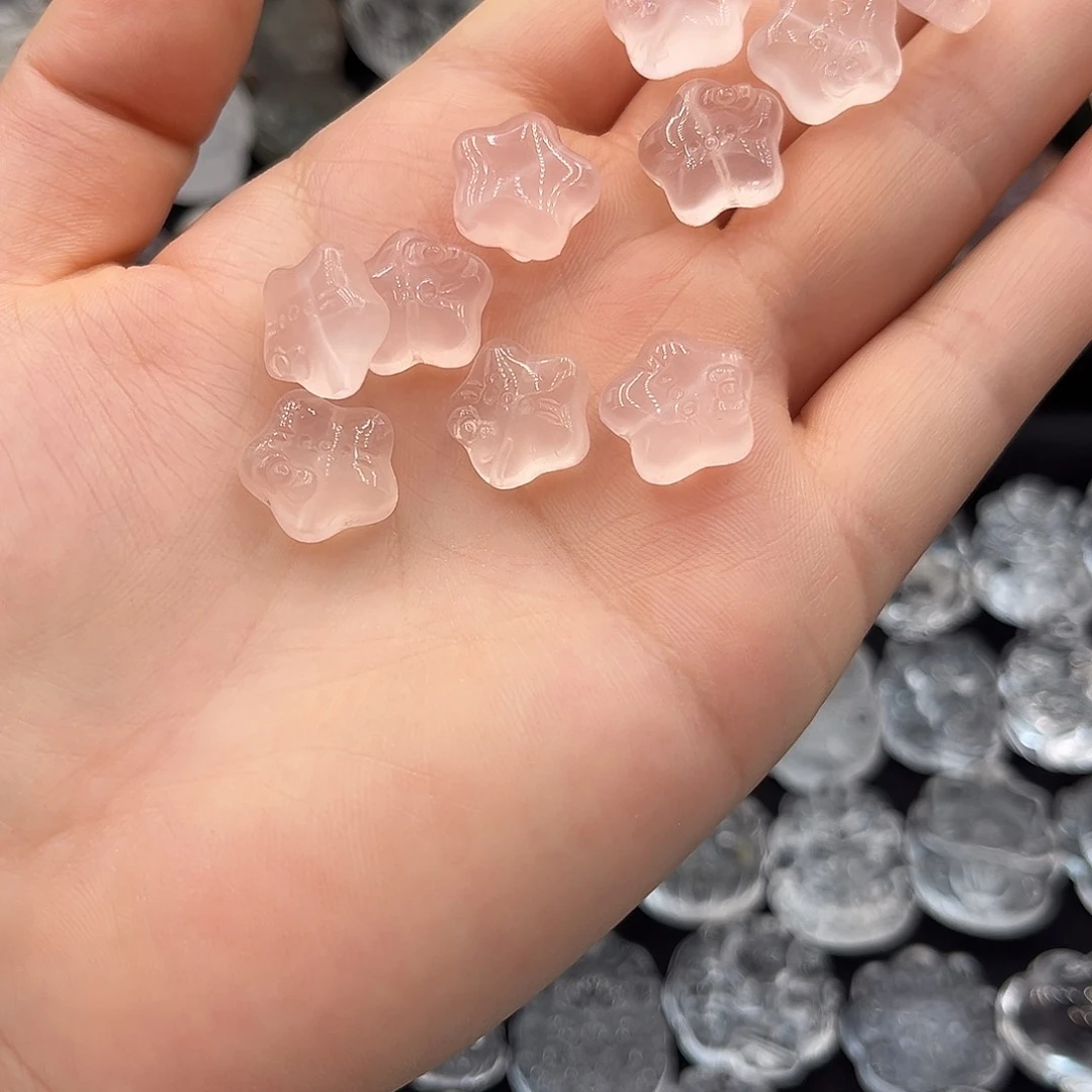 未镶嵌颈饰水晶粉水配件26