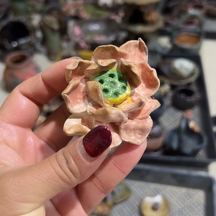 新店福利手工粗陶高温陶器