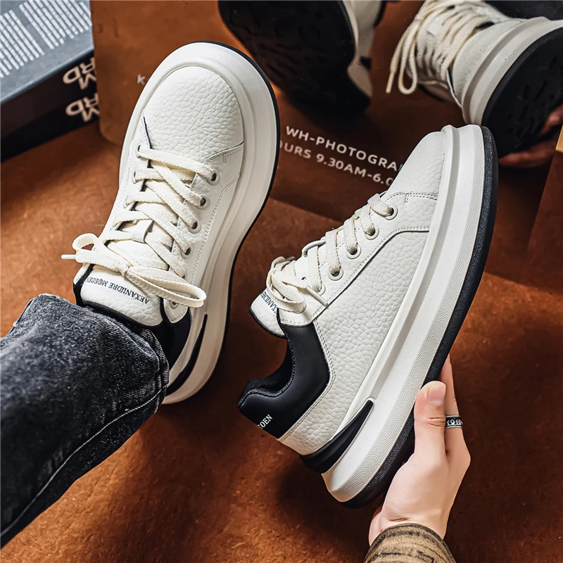 潮牌男鞋2025秋季新款时尚透气潮流休闲百搭舒适经典网红爆款潮鞋