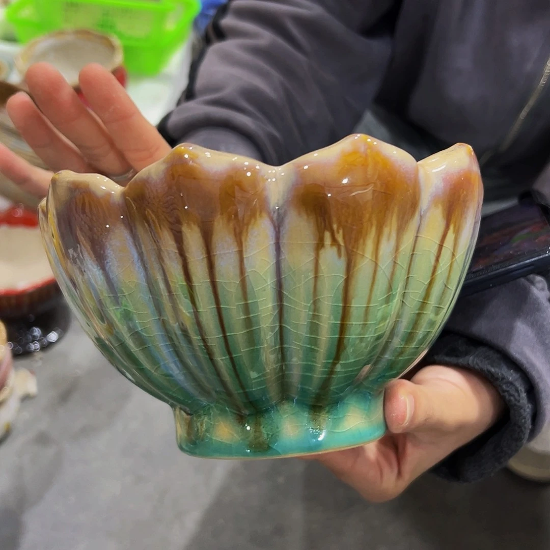 陶瓷直径18高度11 福利款多肉花盆