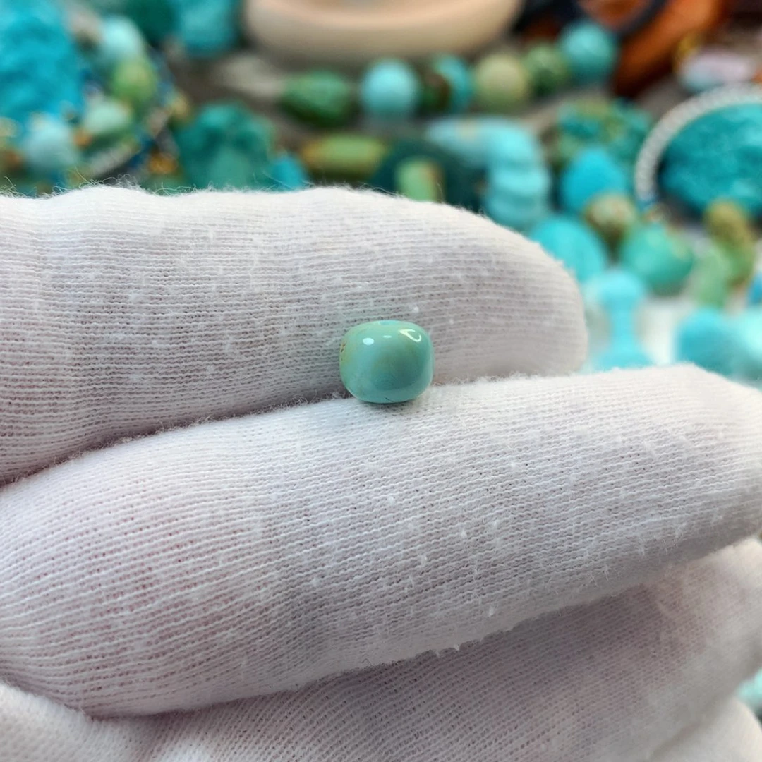 未镶嵌绿松石珠宝半成品