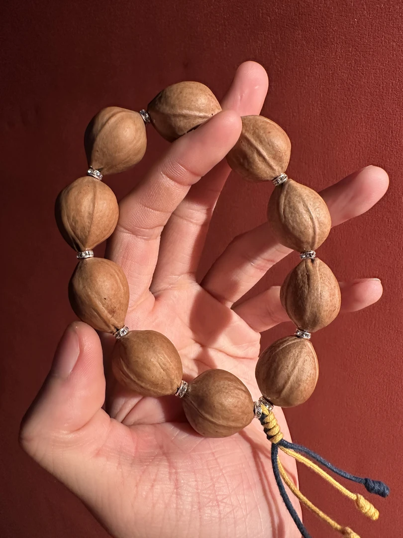 原树梅林铁核 短圆 橄榄核手串素串