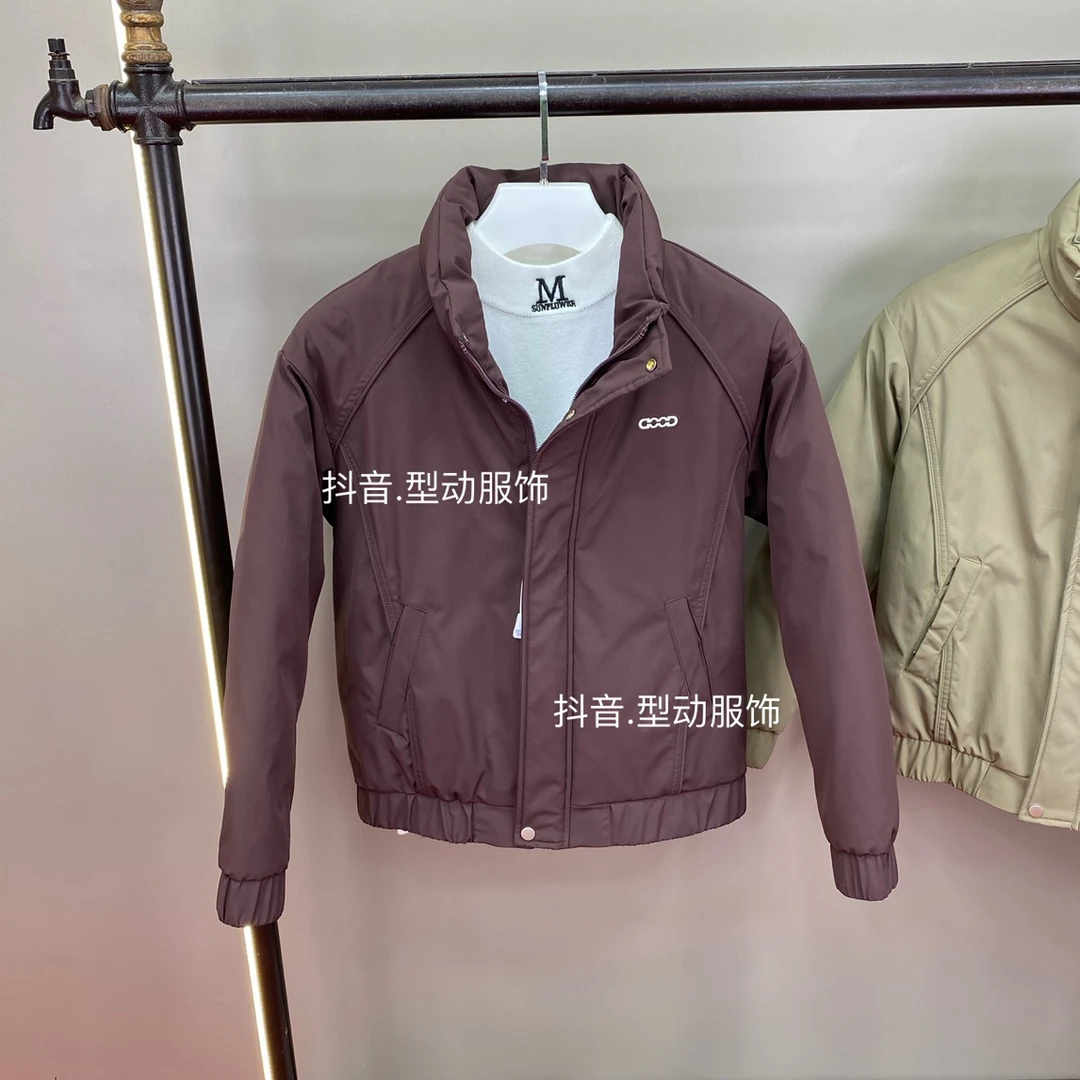 男棉衣棉服冬季男士美式立领棉袄时尚百搭运动户外男款短款休闲