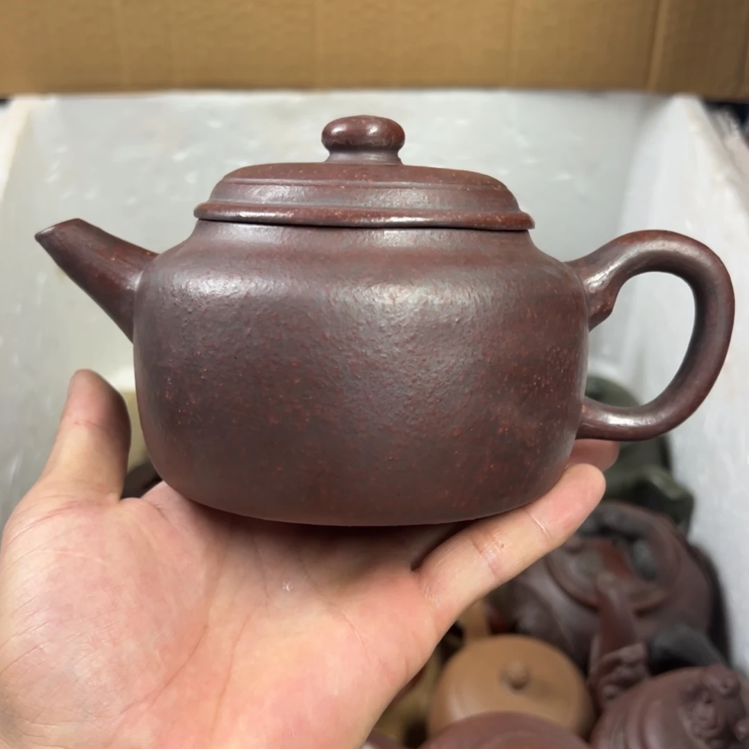 茶壶紫砂宜兴原矿紫砂壶480毫升容量