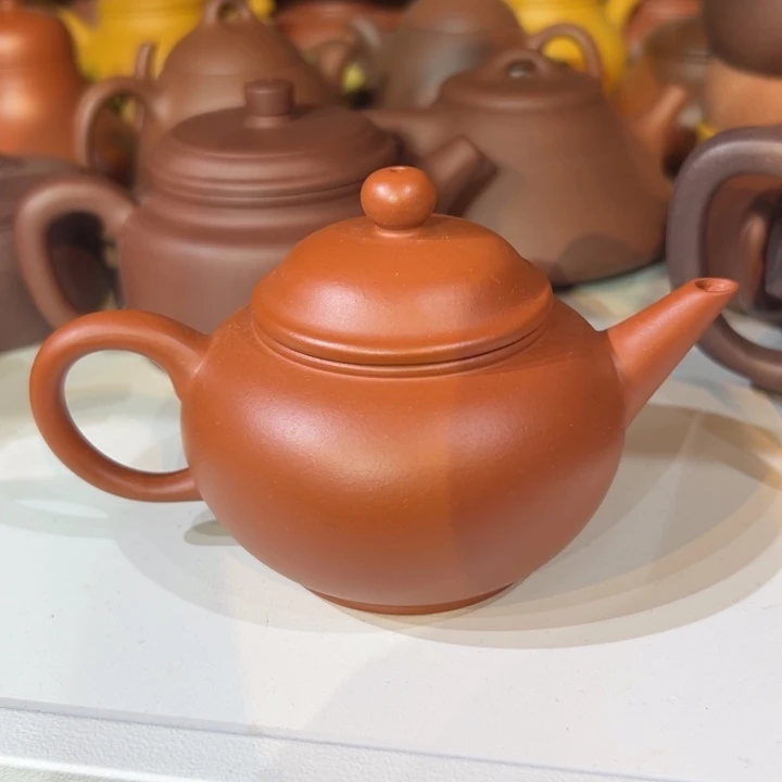 茶壶紫砂小红泥水平180cc