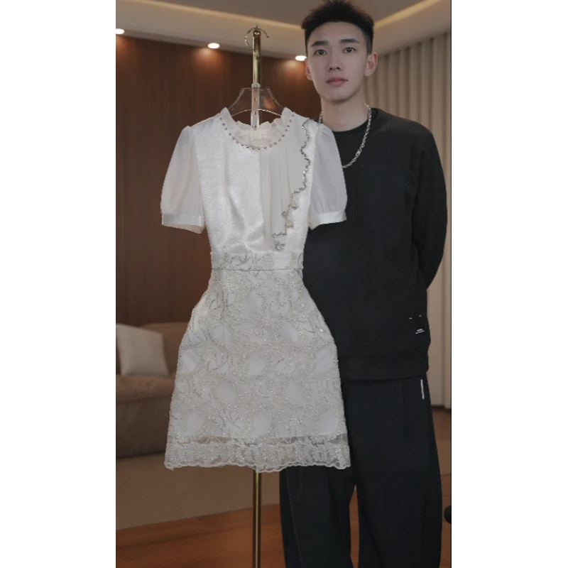 【语馨服饰】6905新款百搭高贵气质收腰连衣裙