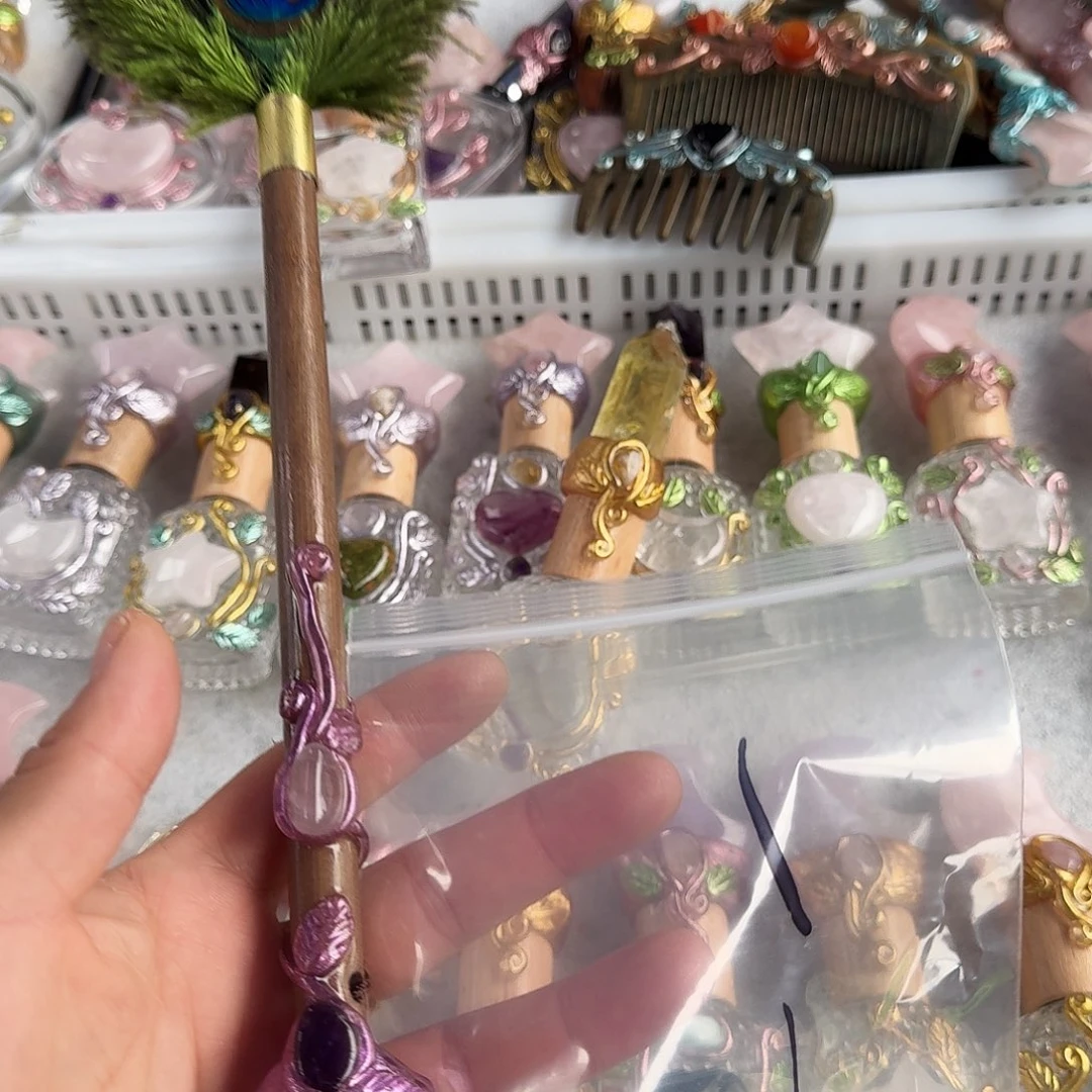 菩****手链黄晶未镶嵌粉
