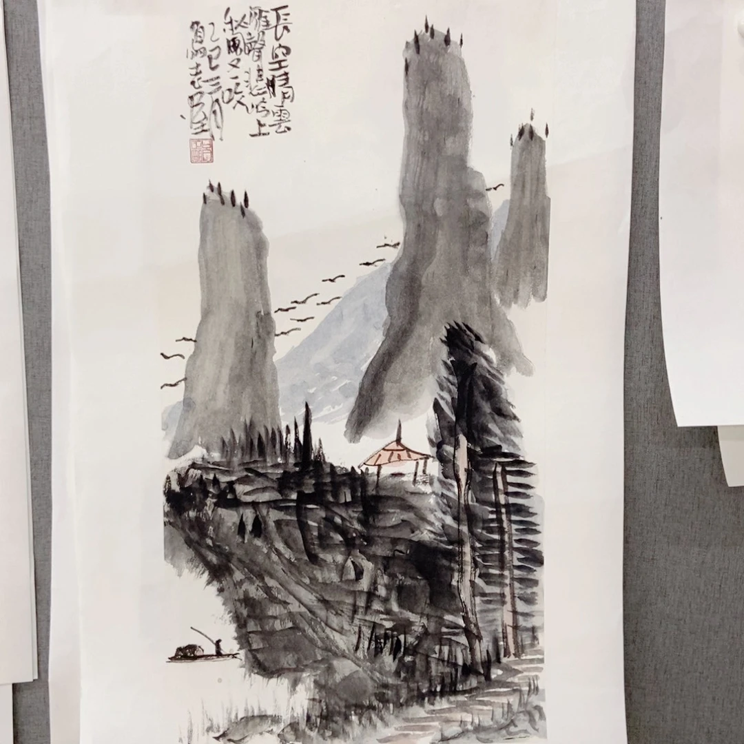 国画手写手绘作品132