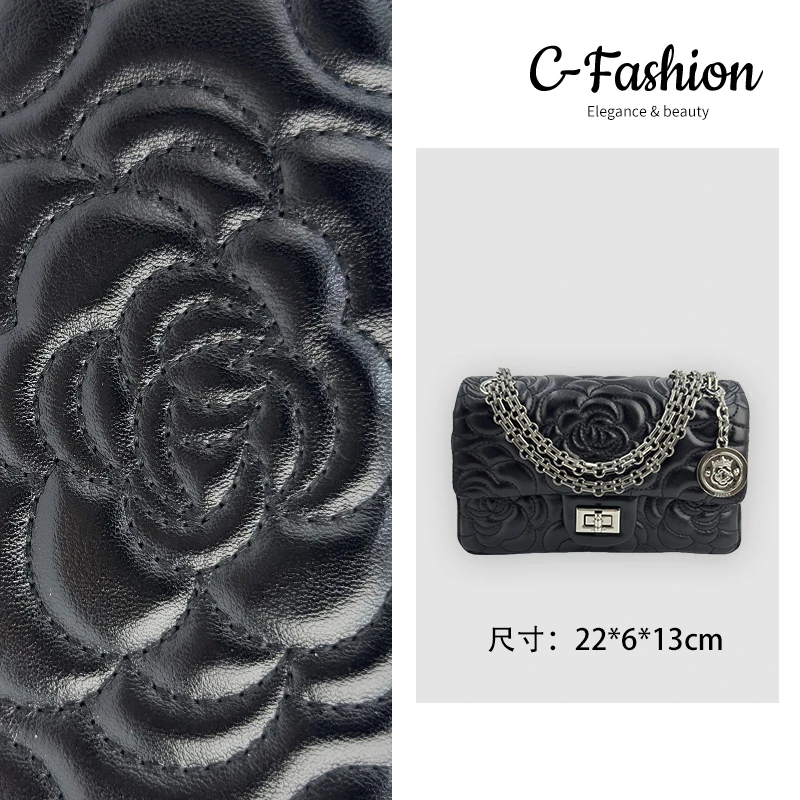 【尚恩CC】ZT-D7186-山茶黑-轻奢时尚女士新款单肩斜挎包