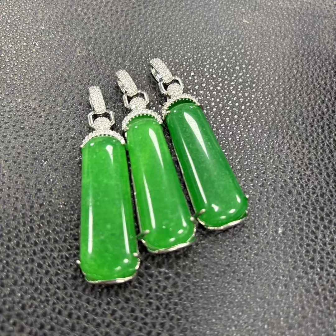 非洲翠飘花蛋面吊坠多样性发一r016