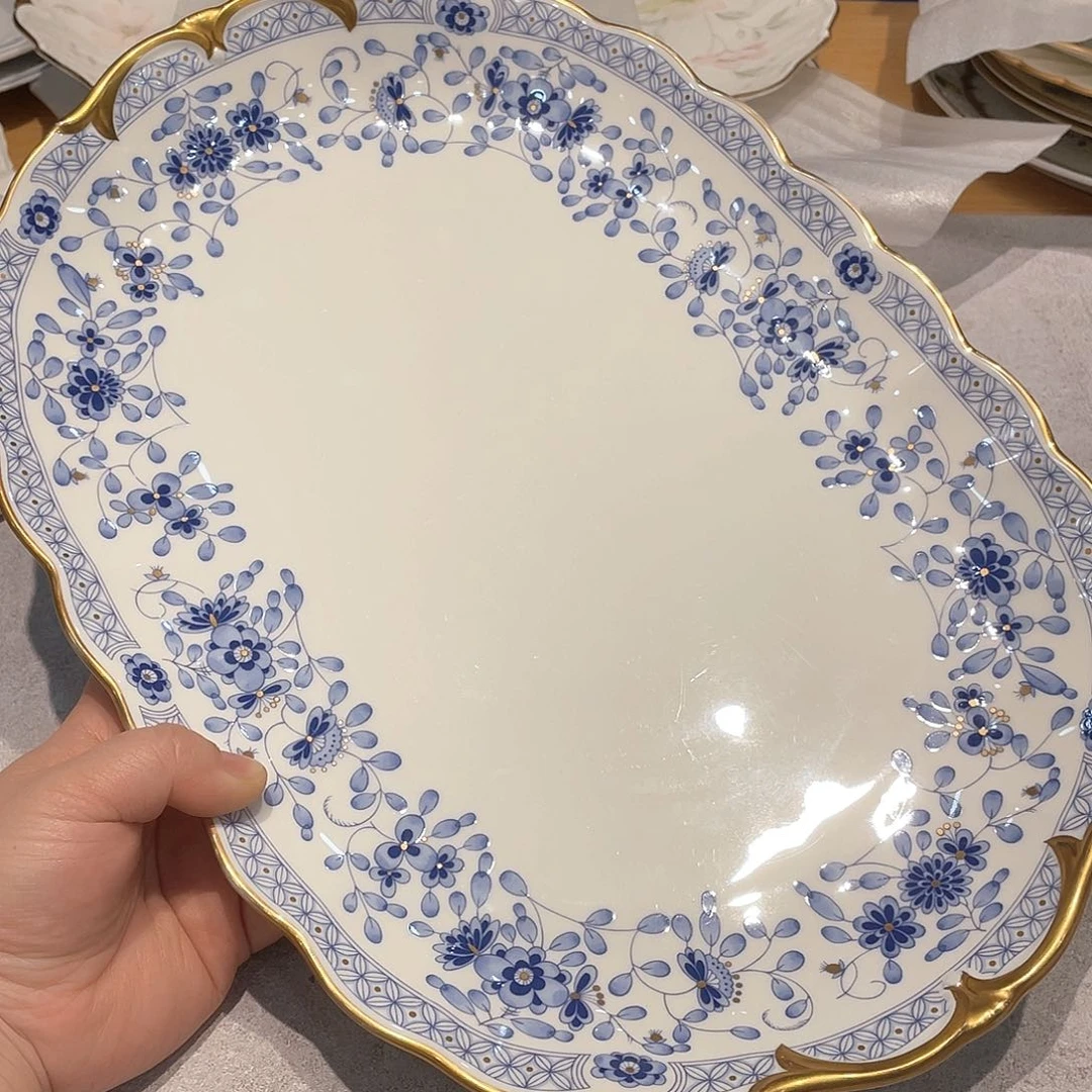 精品进口瓷器瓷片微瑕