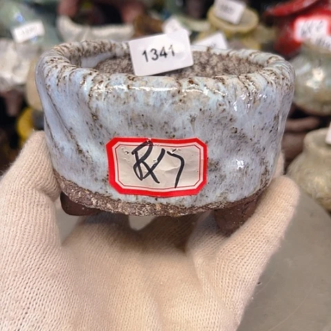 粗陶花盆手工花盆制作