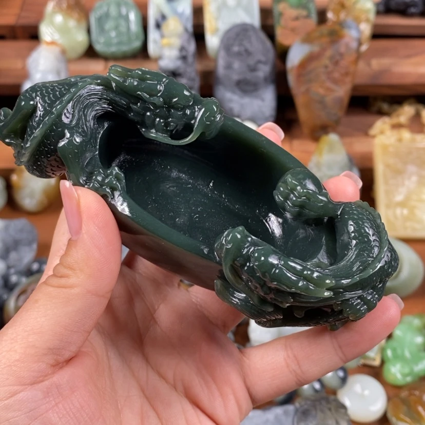 【闪购商品】未镶嵌和田玉摆件幸****湾