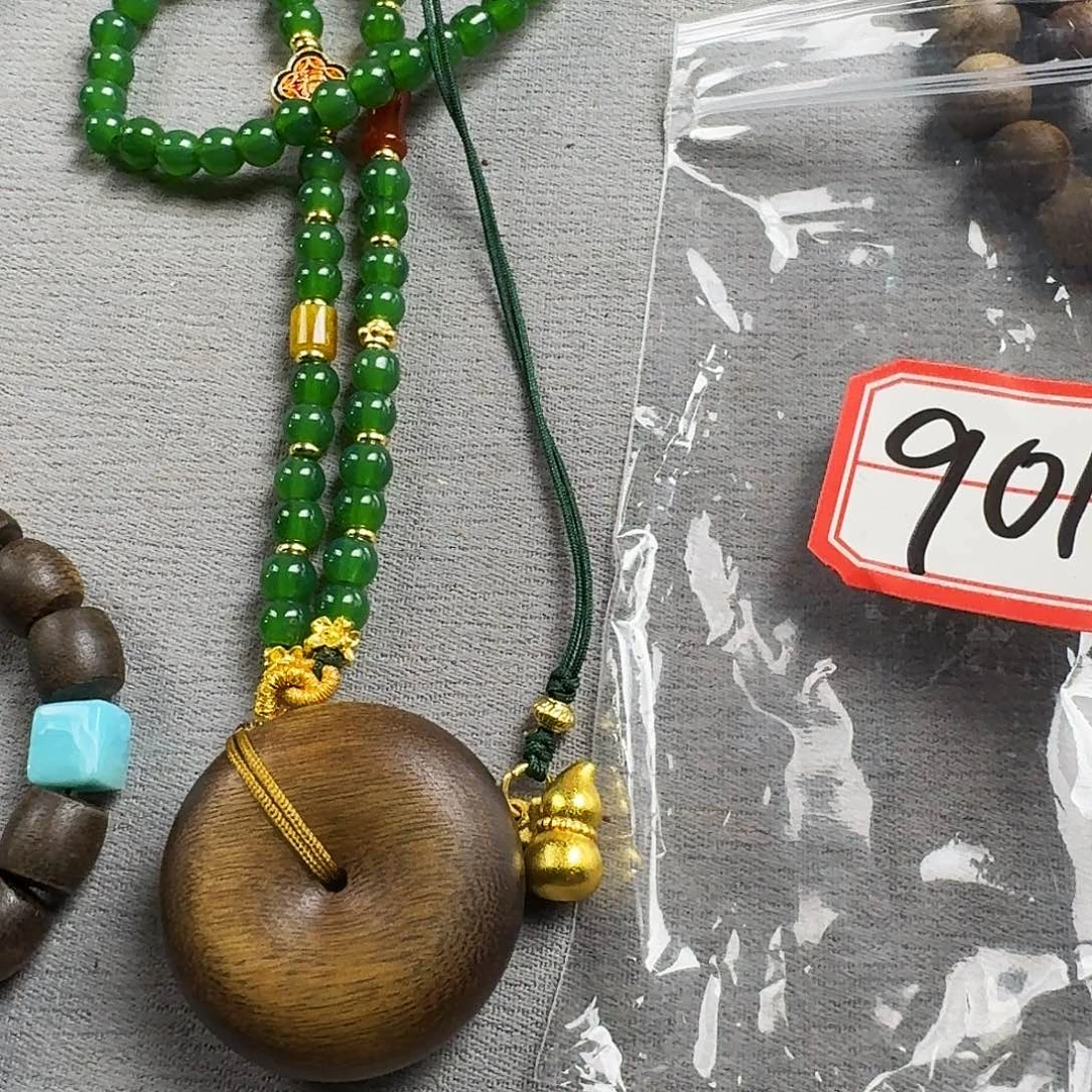 沉香香囊沉香90189平安扣