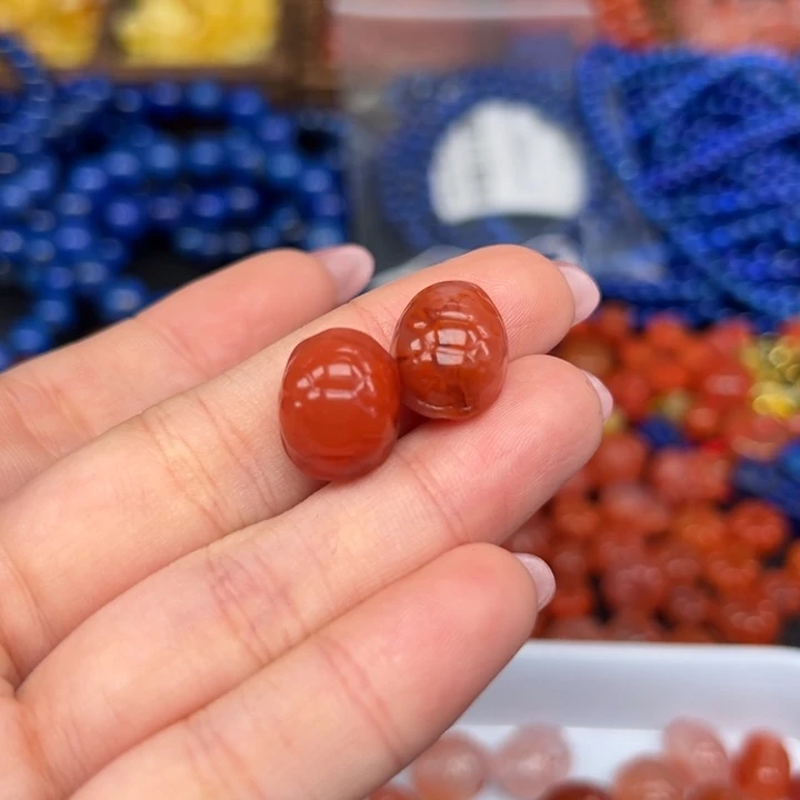 南红玛瑙未镶嵌吊坠(不含链)