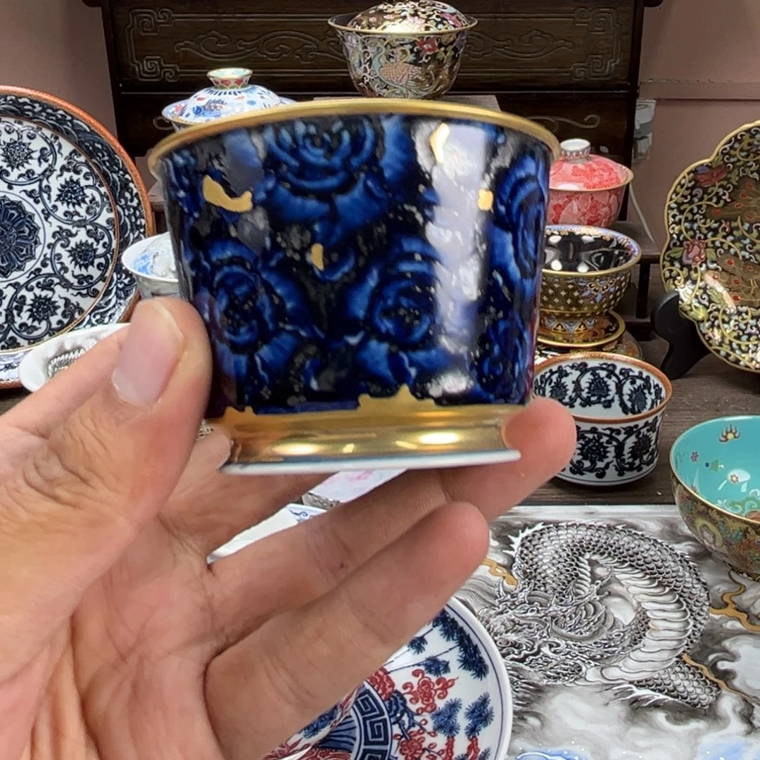 ****g瓷片景德镇手工手绘陶瓷