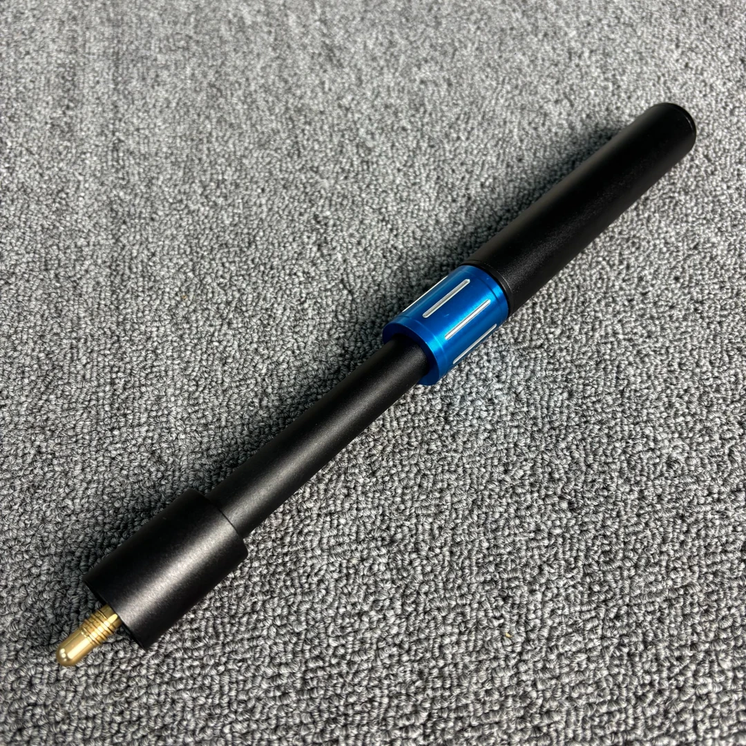 台球杆加长把黑八斯诺克专用金属伸缩增长杆中八延长杆桌球杆用品