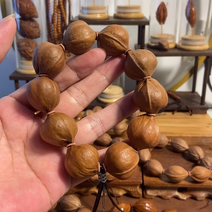 橄榄核吊坠23 x25梅林铁核