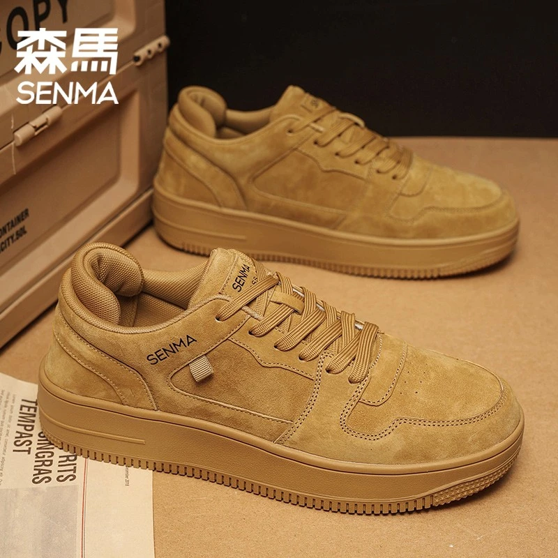 森马官方正品板鞋男款2025新款秋季男生爆款复古鞋子男式国货男鞋