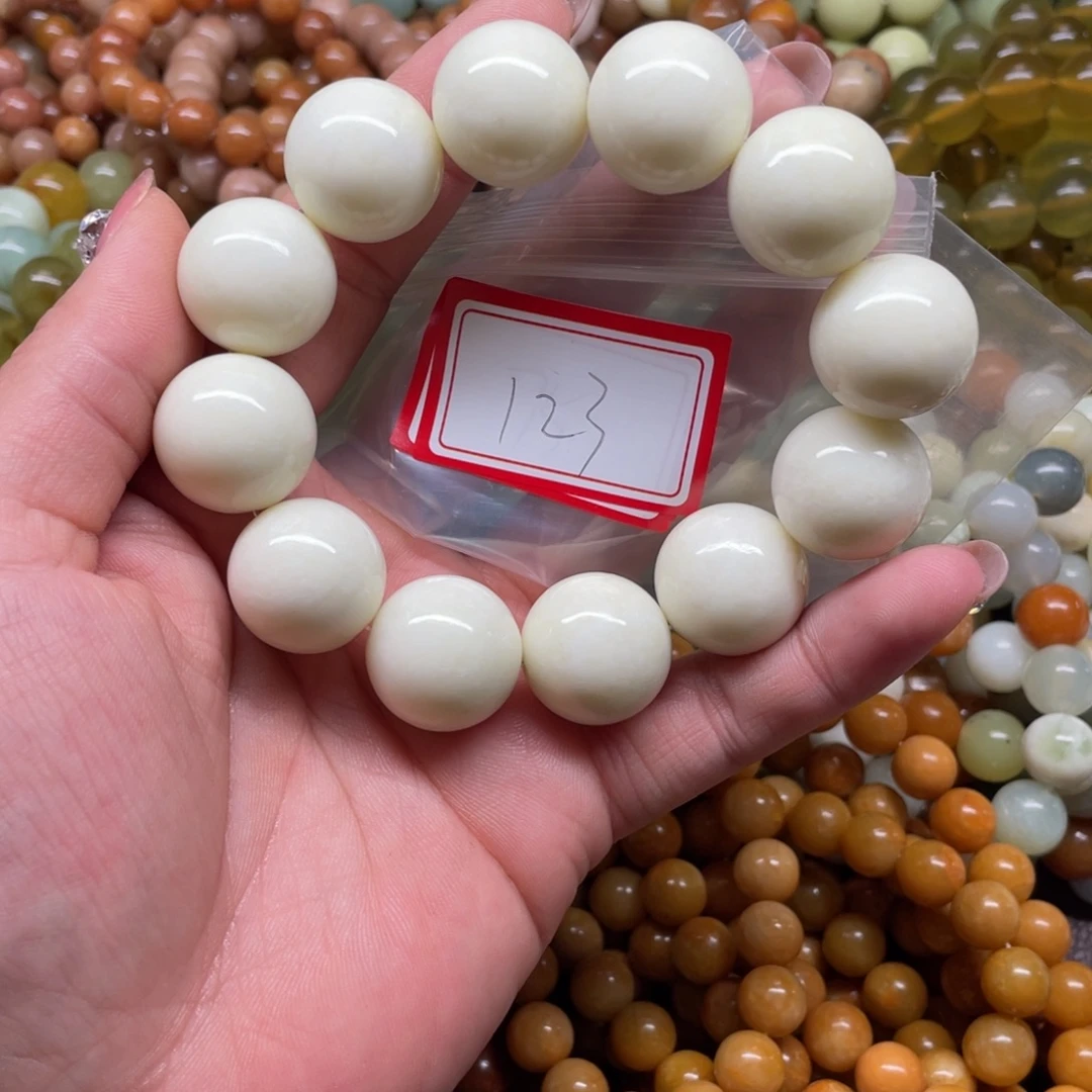 蛇纹石玉未镶嵌手串