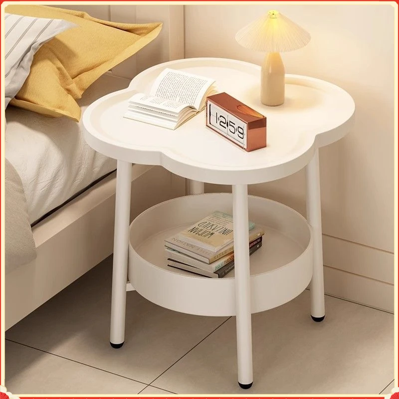 加厚四叶草边几卧室简约ZPY8可移动小茶几厨房置物架多功能【龙行】