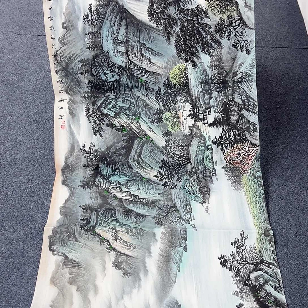 国画事事顺心如意万事如意万事