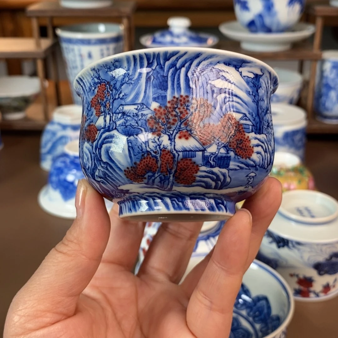 万***.景德镇陶瓷手工手绘