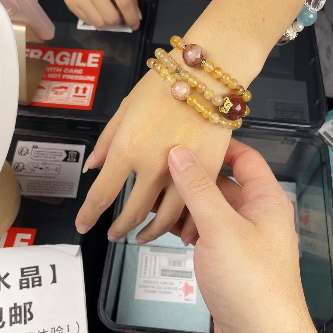 银S925镶嵌手链水晶