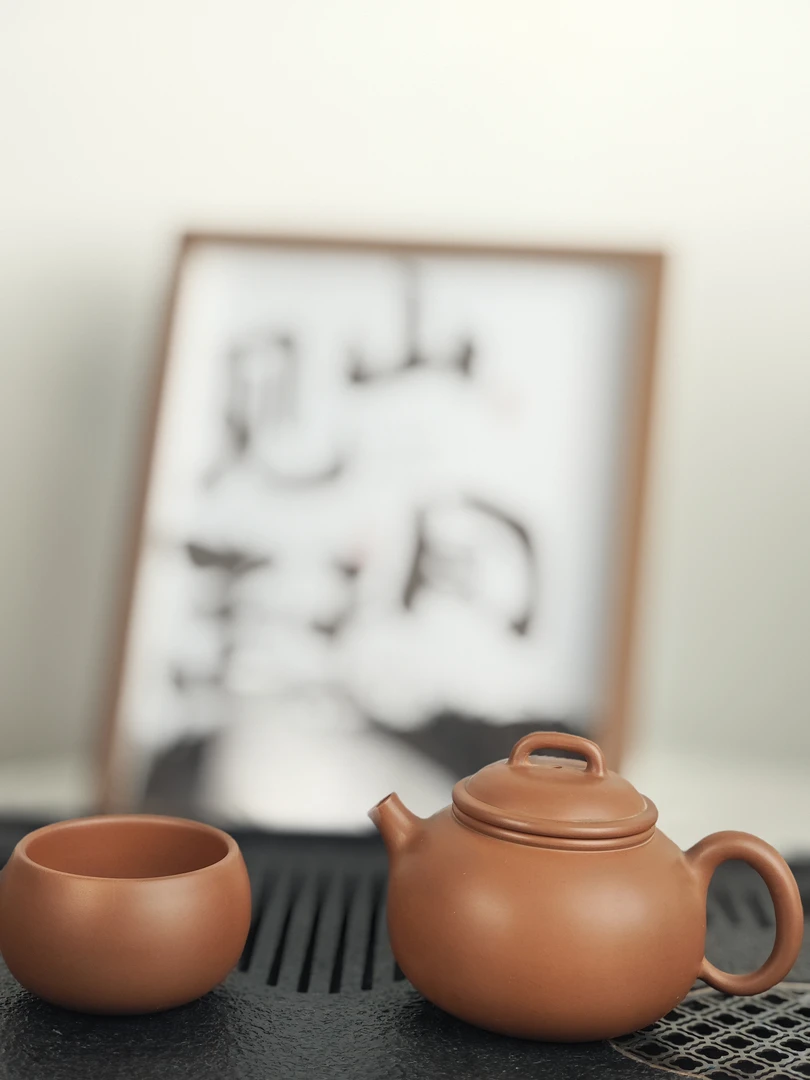 纯手工高性价比225cc原矿滤水容天坭兴陶茶壶陶瓷功夫茶具
