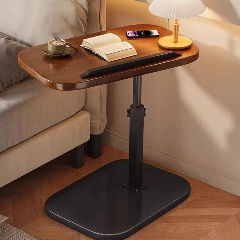 可移动电脑桌床边桌收纳架卧室升降桌家用学校整理置物架台式客厅