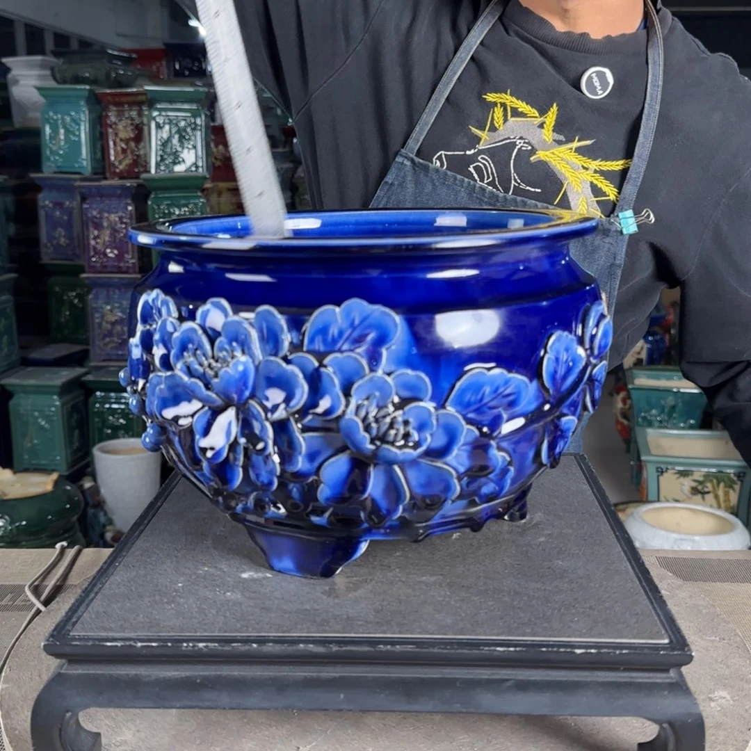 一风堂石湾花盆。