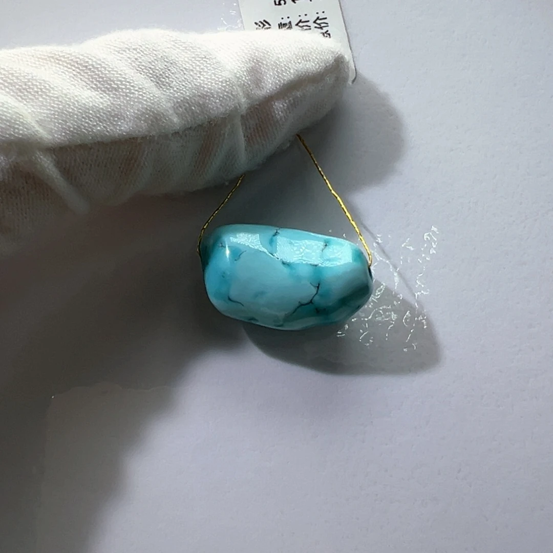 珡***擾未镶嵌绿松石挂件