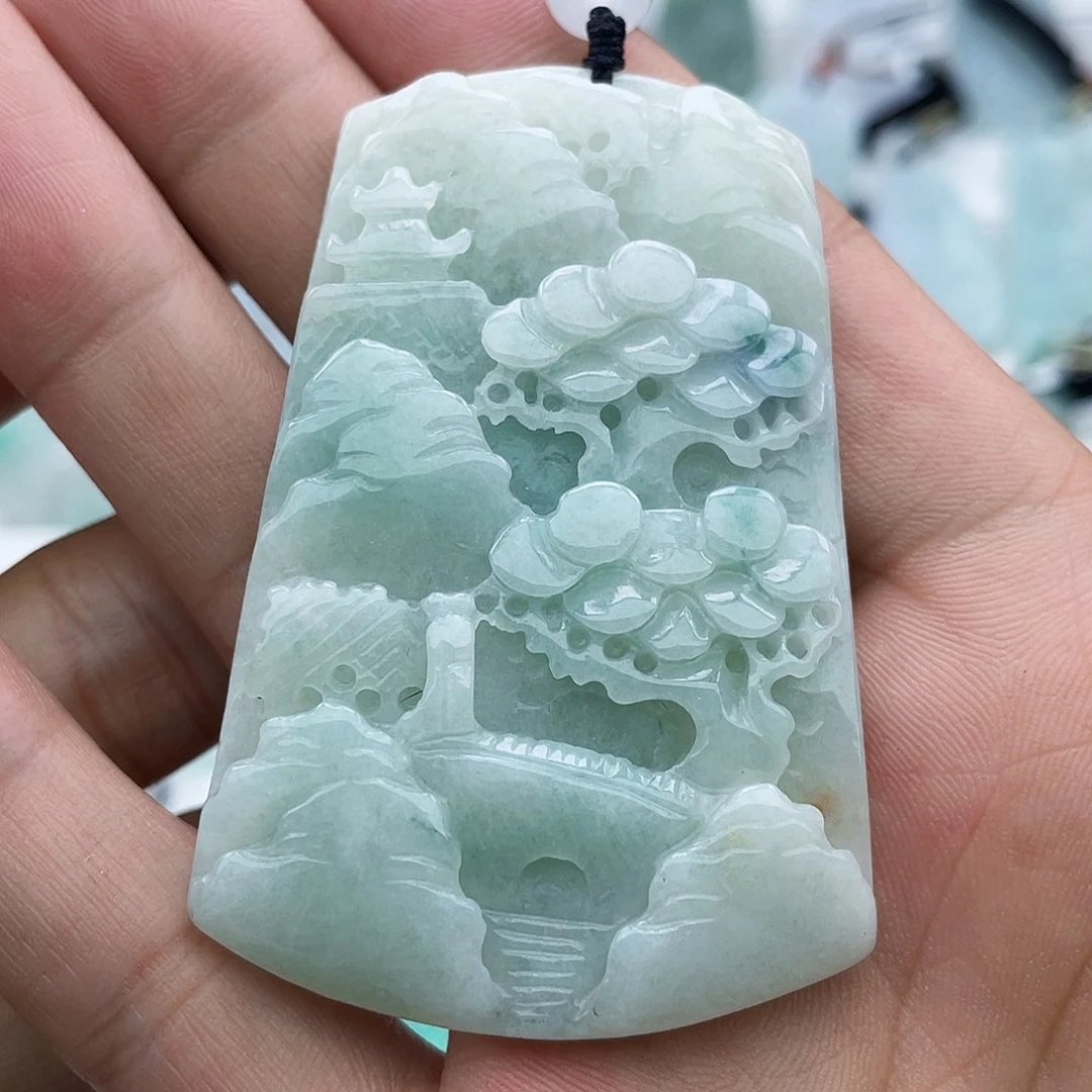 颈饰未镶嵌翡翠翡翠