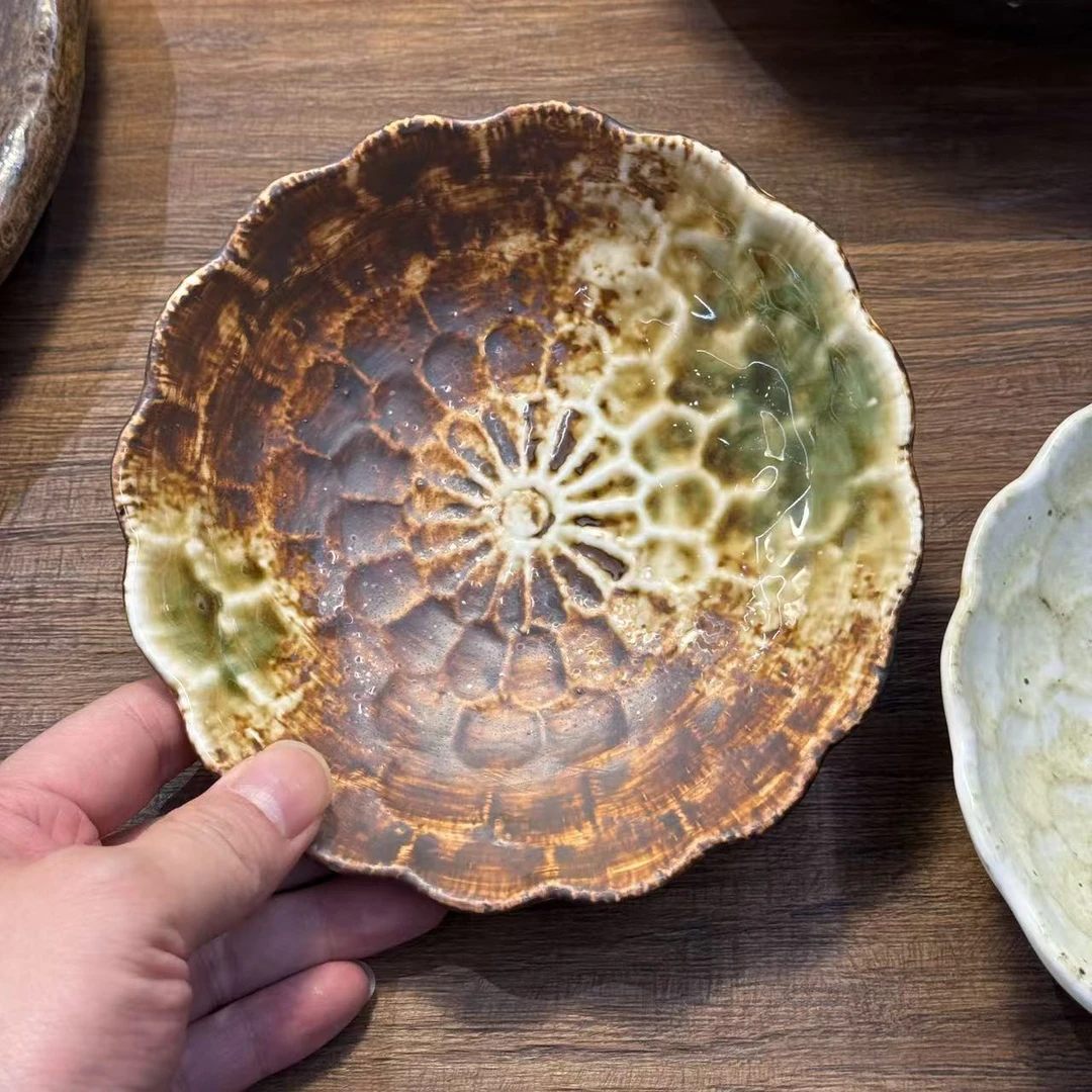 《雾里 Hand Work》窑变小碟
