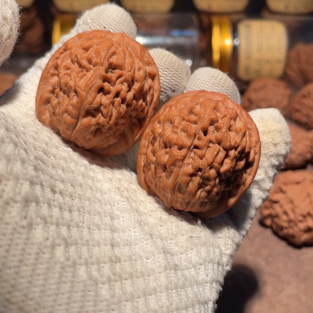 吊坠文玩核桃40莲花