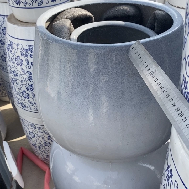 渐变灰龙蛋特大号口33/34