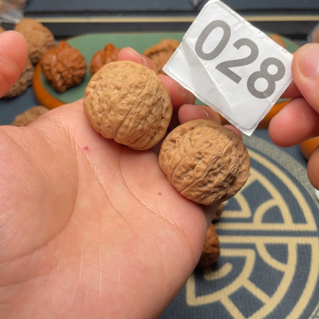 把件文玩核桃37 南瓜墩   028 全品