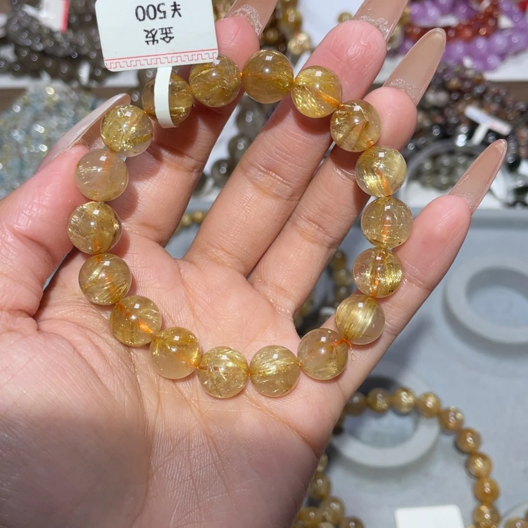 未镶嵌手链发晶手链