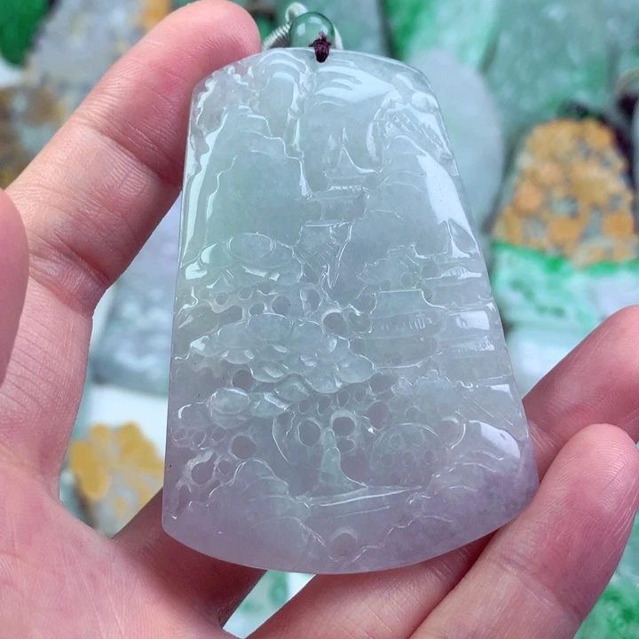 吊坠(不含链)未镶嵌翡翠