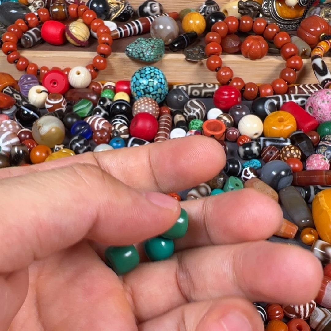 E***n白玉菩提吊坠手持把件