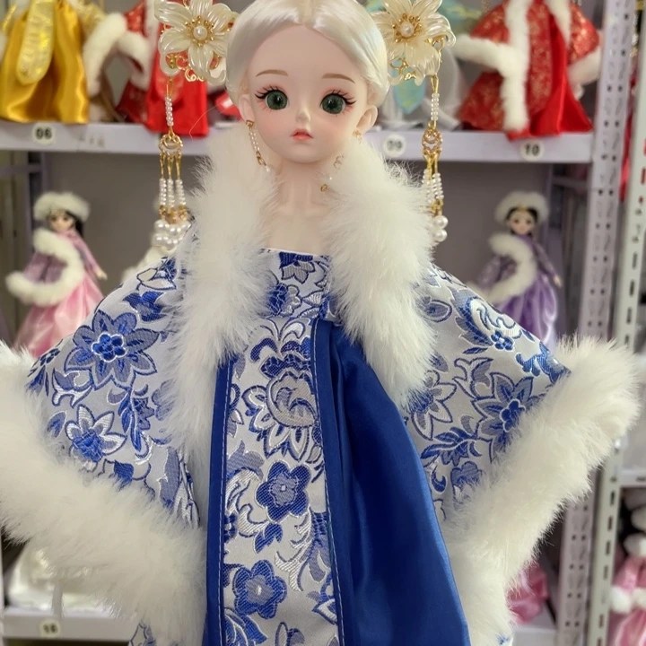 布艺漫美手工娃娃摆件礼品摆件娃娃好看