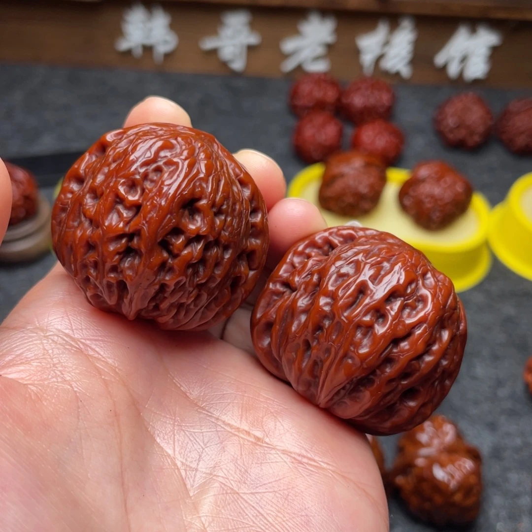 吊坠文玩核桃文玩核桃 手把件 铁锤妹妹 41