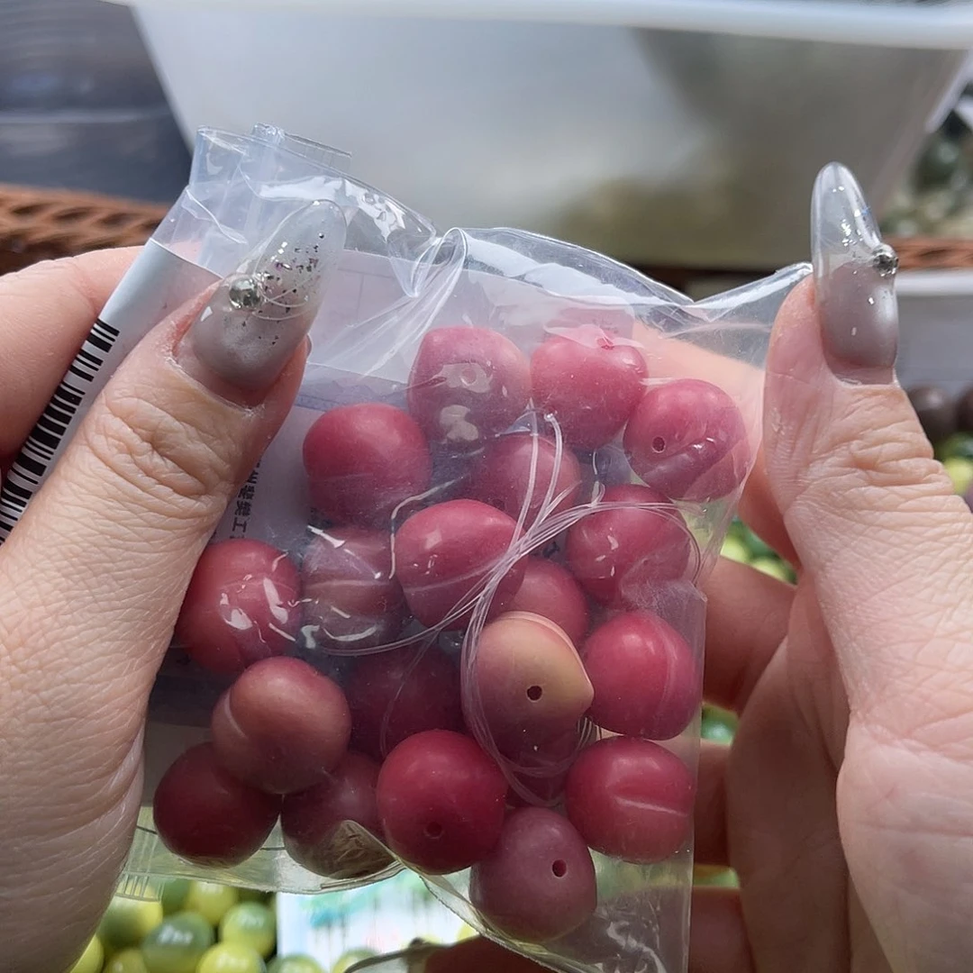 白玉菩提吊坠z15mm/15颗