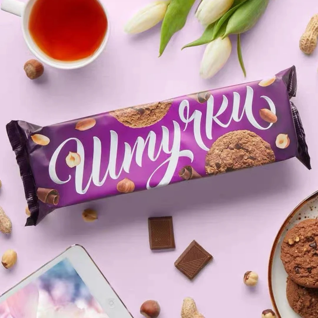 （3袋）俄罗斯进口爱比可纽克系列曲奇饼干多口味150克/袋