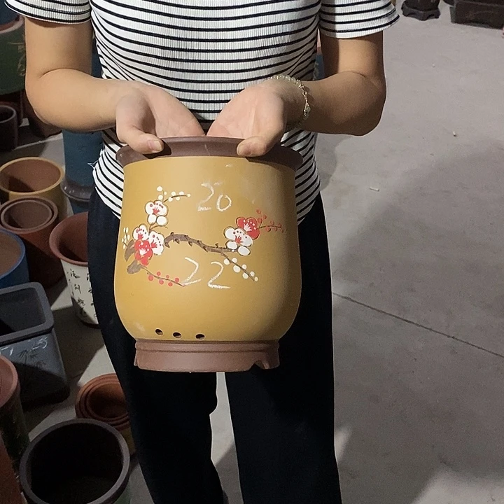 紫砂花盆紫砂花盆