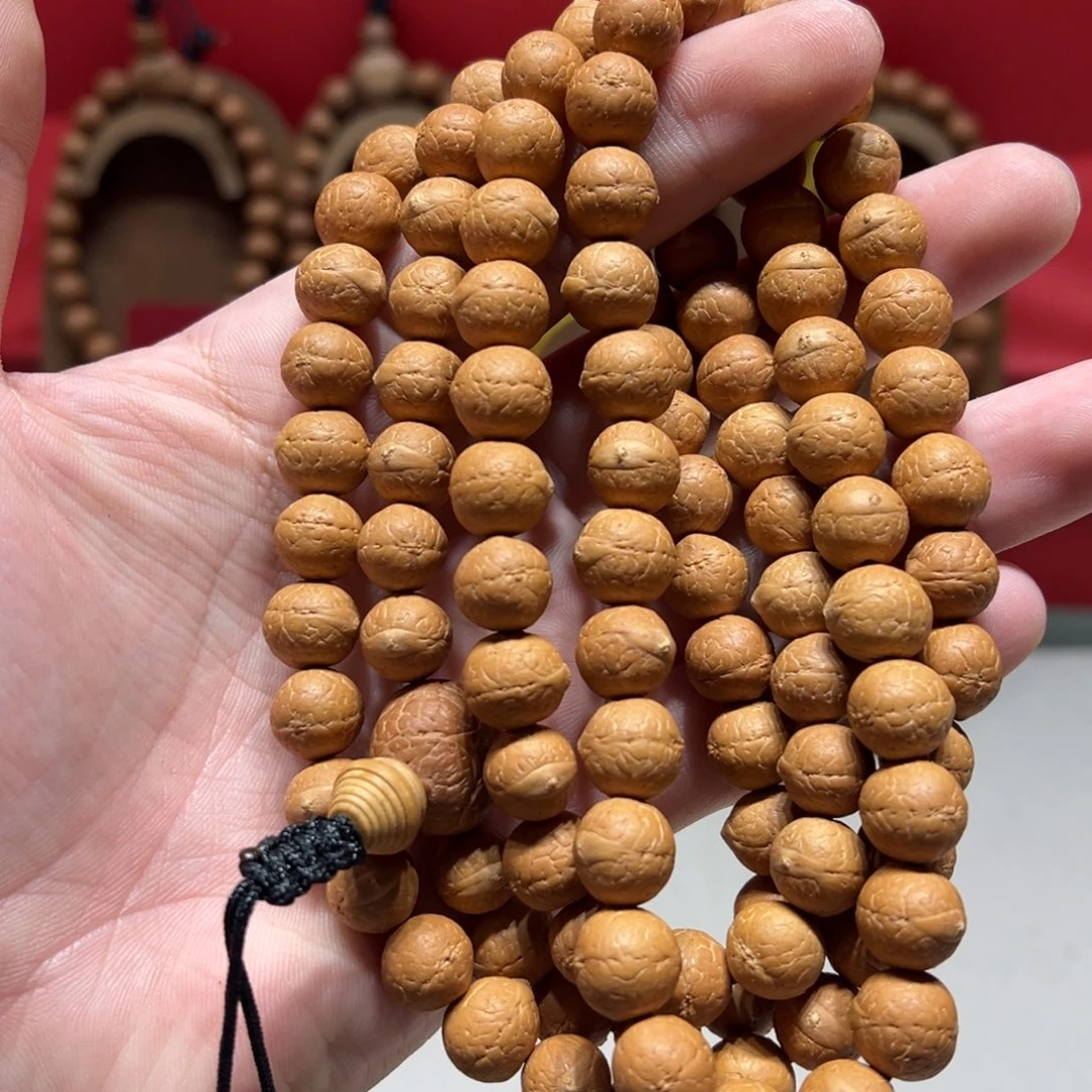 凤眼菩提手串10.5mm尼泊尔凤眼菩提108