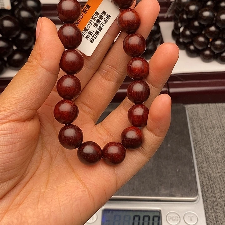 手串/手链小叶紫檀1.2原汁原味高油密老料